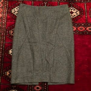 Brunello Cucinelli grey pencil skirt size 4